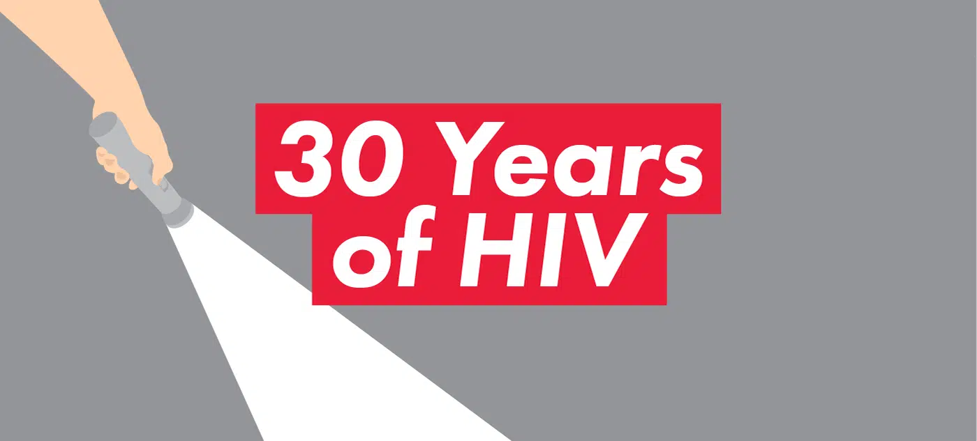30 Years of HIV - Concept